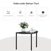 Outsunny Balkontisch Garten Beistelltisch Tisch Gartenmöbel Produktbild-Vorschau 5