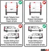 Sonnenschutz MAß Gardinen für Renault Trafic 2014-2025 L2 Produktbild-Vorschau 4