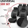 CarComfort Autositzbezug Fairmont Komplettset grau, 13418 Produktbild-Vorschau 6