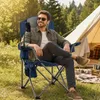 KOMFOTTEU Campingstuhl klappbar, bis 200 kg belastbar Produktbild-Vorschau 7