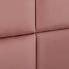 A close-up view of four pink upholstered panels joined together. Anteprima dell’immagine prodotto