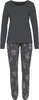 Vivance Dreams Pyjama 2 -teilig anthrazit Größe 36/38 Produktbild-Vorschau 1