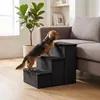 Relaxdays, escalier pour chien, 3 marches, avec espace de Voir les images du produit 2