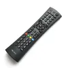 A black remote control is shown against a white background. Podgląd zdjęcia produktu
