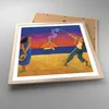Gerahmtes Poster - Rahmen in heller Eiche - Symbol Liebe Produktbild-Vorschau 3