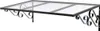 AMBAN Aluminium Baldachin im romantischen Stil - 150 × 80 Produktbild-Vorschau 4
