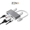 USB C Hub 6 in 1 - USB C naar USB - USB C dock - USB 3.0 - Produktbild-Vorschau 6