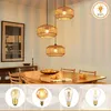 ZMH lampa wisząca boho lampa wisząca rattanowa lampa Podgląd zdjęcia produktu 5