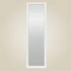 A full-length mirror with a white frame is shown against a plain, light beige background. Náhľad obrázku produktu