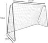 Kovová sieť na futbalové bránky Trizand Náhľad obrázku produktu 3