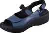 Wolky Sandale Jewel 0320434-840, Glattleder, Jeans-Blau, Produktbild-Vorschau 1