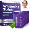 14 Stück Lila Zahnaufhellungsstreifen, Lila Whitening Produktbild-Vorschau 1