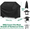 King Do Way BBQ Abdeckung 183 × 66 × 130 cm – Wasserdichte Produktbild-Vorschau 2