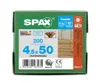 SPAX FASSADENSCHRAUBE A2 ANTIK LINSENSENKKOPF KLEIN 8MM Anteprima dell’immagine prodotto 22