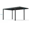 Mirador 111S Carport 3x5m, Aluminium-Stahl Garage, flaches Produktbild-Vorschau 5