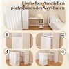 Ausziehbarer Schreibtisch mit Stauraumschrank, 2-in-1 Produktbild-Vorschau 2