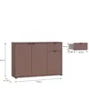 A product image of a sideboard with dimensions indicated. Anteprima dell’immagine prodotto