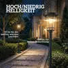 Outsunny zonnepaneellantaarn, set van 2, staande lamp, 180 Productafbeelding-voorbeeld 5