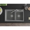 Mexen Tomas 2-Becken-Granitspüle mit Mischbatterie Carla, Produktbild-Vorschau 4