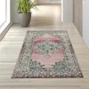 Teppich Orient Outdoor Vintage in rosa Größe - 80 x 150 cm Produktbild-Vorschau 1