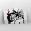 Bild auf Leinwand - Leinwandbild - Chopper Motorrad Chrom - Produktbild-Vorschau 4