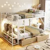 Letto a castello Merax 140x200 cm, letto per bambini con Anteprima dell’immagine prodotto 4