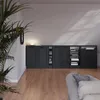 Dachschrägenschrank-Set Vicco Rion Anthrazit Landhaus 5er Produktbild-Vorschau 7