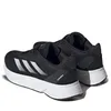 A pair of black Adidas running shoes with white soles and silver stripes, shown from a side-rear angle against a white background. Podgląd zdjęcia produktu