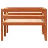 vidaXL Kinderbett Wachsbraun 90x190 cm Massivholz Kiefer Produktbild-Vorschau 5
