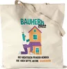 Bauherr 2022 Jutebeutel Stoffbeutel Canvas Richtfest Produktbild-Vorschau 1