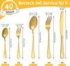 Besteck Set, 40-teiliges Besteckset für 8 Personen mit Produktbild-Vorschau 3
