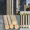 TIMBERMIK Holzpalisaden Ø 6x240 cm 4er-Set Beidseitig Produktbild-Vorschau 4