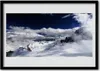 Bild 70x50 MDF-Rahmen Wandkunst Wolken Berglandschaft Produktbild-Vorschau 1