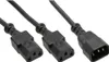 InLine® câble réseau en Y, appareils froids, 1x IEC-C14 sur Voir les images du produit 1