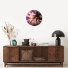 Wanduhr - Rund - Glasuhr - Strand Meer Palme - 40x40cm - Produktbild-Vorschau 7