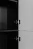 RODAN | Hochschrank - 136 cm - Schwarz - Hochwertige Produktbild-Vorschau 5