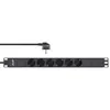 InLine® 19" Steckdosenleiste, 6-fach Schutzkontakt, ohne Produktbild-Vorschau 2
