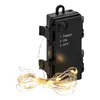 Cepewa LED Lichterkette Batterie Außen Timer Draht 20 Micro Produktbild-Vorschau 1