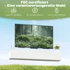 HOMCOM TV Schrank Lowboard hängend 180 cm für Fernseher bis Produktbild-Vorschau 9
