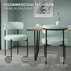 ML-Design sada 6 židlí do jídelny, kuchyňská židle, zelená Náhled obrázku produktu 2