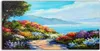 Coloray Canvas 100x50  Wandbild Leinwand Bilder Blume Baum Produktbild-Vorschau 1