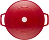 Staub Cocotte multifonction Chistera couvercle rouge cerise Voir les images du produit 3