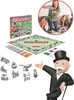 A collage of Monopoly game elements including the box, board, tokens, and a family playing the game. Náhľad obrázku produktu