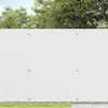 vidaXL Záhradný plot obojstranný biely 1,8x3 m PVC Náhľad obrázku produktu 3