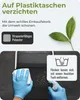 Handle-Box Einkaufs-Korb mit Aluminium Griff Faltbarer Produktbild-Vorschau 9