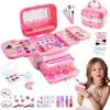 Schminkkoffer für Mädchen, waschbares Kinderschminke Set, Produktbild-Vorschau 2