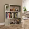 vidaXL Bücherregal/Raumteiler Sonoma-Eiche 80x24x96 cm Produktbild-Vorschau 14