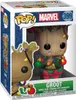 Funko Pop! Marvel Groot Świąteczny z Lampkami i Ornamentami Náhľad obrázku produktu 2