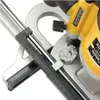 A close-up view of a woodworking tool, specifically a router, with a measuring scale visible. Náhled obrázku produktu