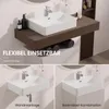 Waschbecken 59x43 cm mit Armatur Set, Keramik Produktbild-Vorschau 11